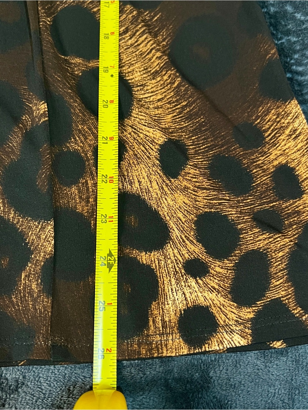 Adele&May Wms Animal Print Sheer Butterfly Flutter Overlay Boho Artsy Top S - Picture 9 of 10